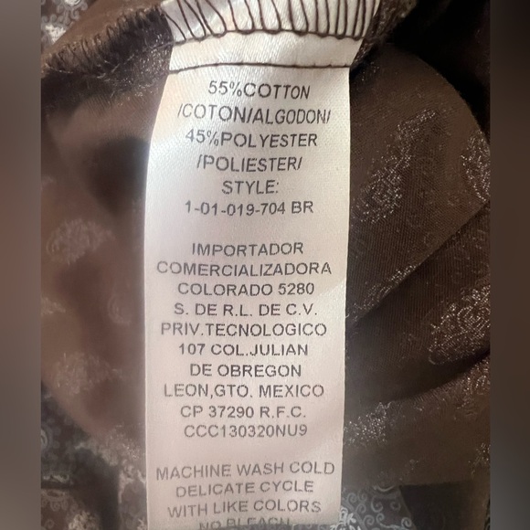 Roper Pearl Snap XL Mens - Picture 4 of 6